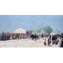 РЕПРОДУКЦИИ НА КАРТИНИ Влизане на Александър II в Плоещ на 15 юни 1877 г. (1881)